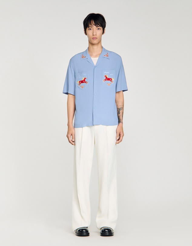Sandro - Horse Shirt SS Shirt