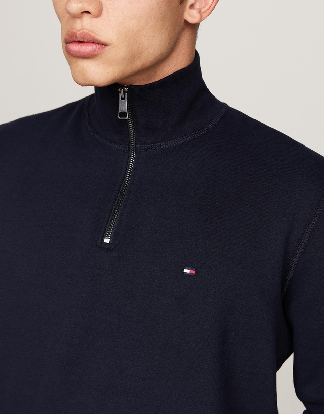 Tommy Hilfiger - Quarter-Zip Mock Turtleneck Sweatshirt