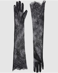 High Heel Jungle - Chantilly Lace Gloves