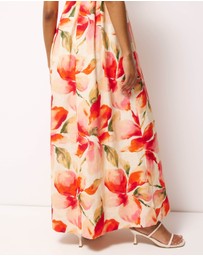 AERE - Aniya Linen Maxi Dress