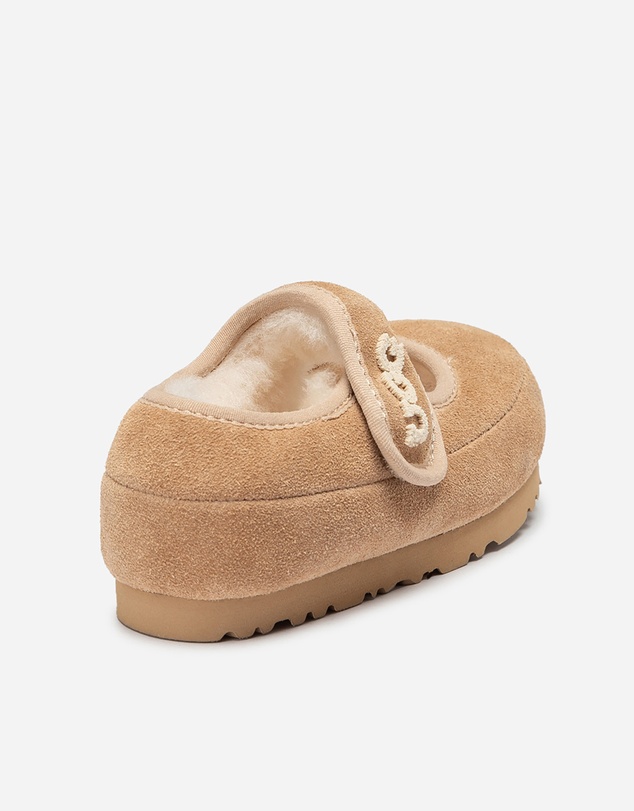Ozwear Connection Uggs - Ugg Logo Kids Mary Jane