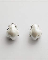Moira Hughes - The White Label - Goldie Pearl Studs