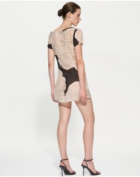 Muma World - Noir Moschata Organza Mini Dress