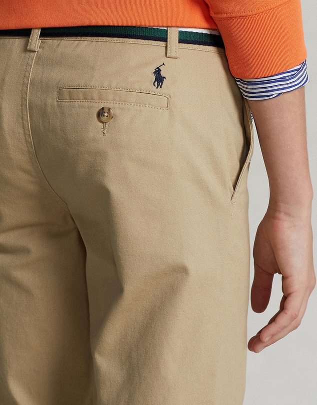 Polo Ralph Lauren - Belted Slim Fit Stretch Twill Pants - Teens
