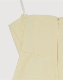 Revibe - Repaired Shona Joy Lani Strapless Corset Mini Dress - AU 14