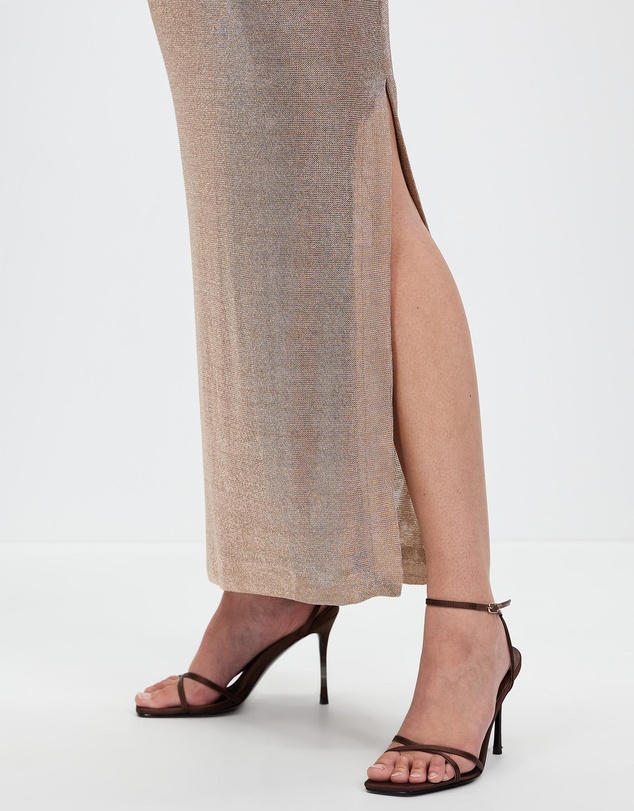 Third Form - Heavy Metal Knit Maxi Skirt