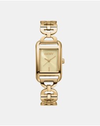 DKNY - Open Link Gold 21x34mm Womens Watch