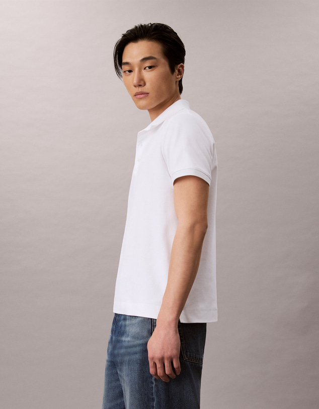 Calvin Klein Jeans - Sleek Interlock Monogram Polo Shirt