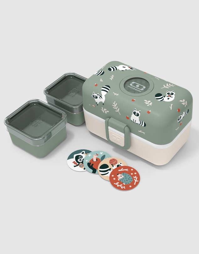 Monbento - Monbento Mb Tresor Kids Bento Box - Raccoon