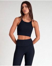 All Fenix - Eco Rib Strap Racer Crop