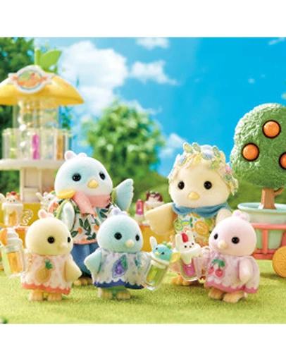 Sylvanian Families - Citrus Bird Family