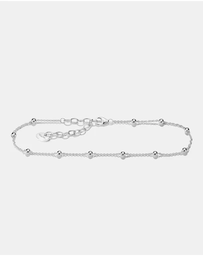 THOMAS SABO - THOMAS SABO Anklet with Dots Silver