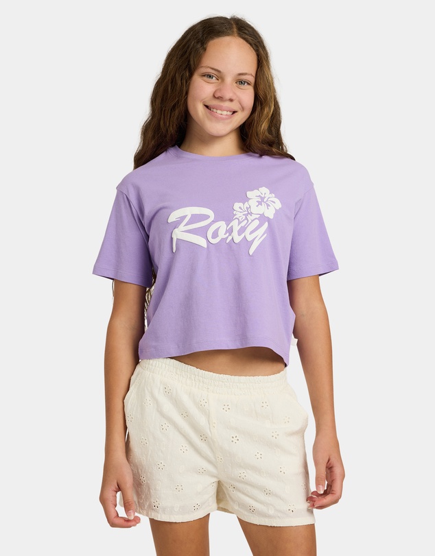 Roxy - Girls 8 to 16 Summer Wave T-Shirt
