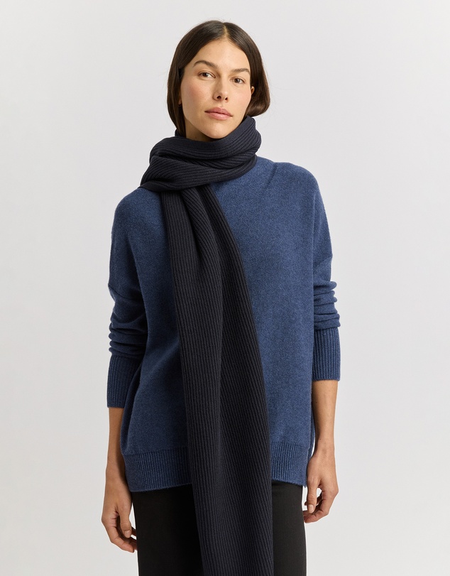 Toorallie - Fine Rib Scarf