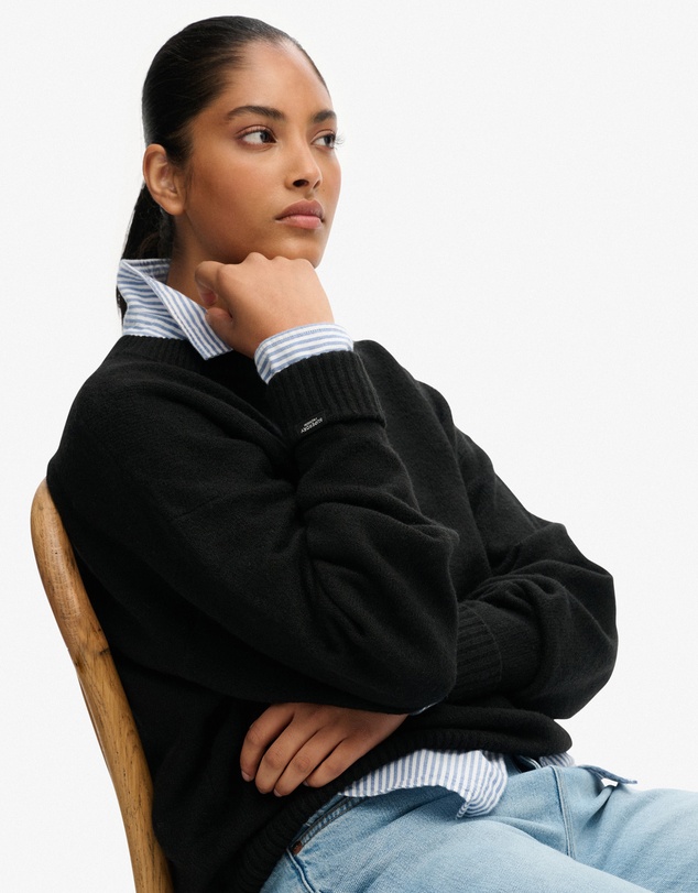 Superdry - Slouchy Crew Neck Jumper