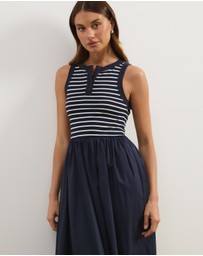 Atmos&Here - Cindy Contrast Maxi Dress