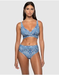 Nip Tuck Swim - Safira Brigitte Ruched Bikini Pant