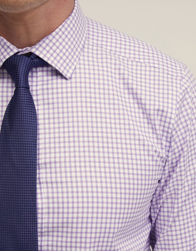 Oxford - Beckton Cotton Stretch Check Shirt