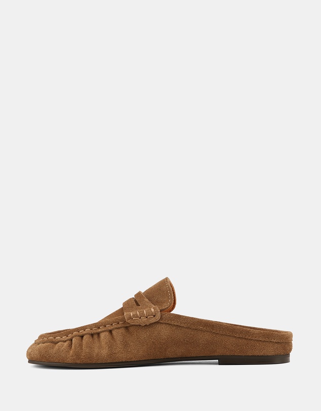 Wittner - Bronn Suede Leather Backless Loafers