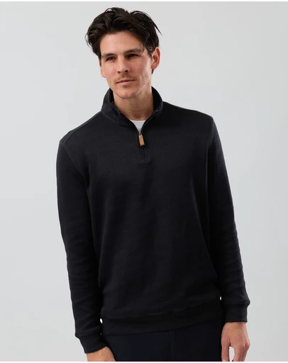 Wayver - French Rib Half Zip
