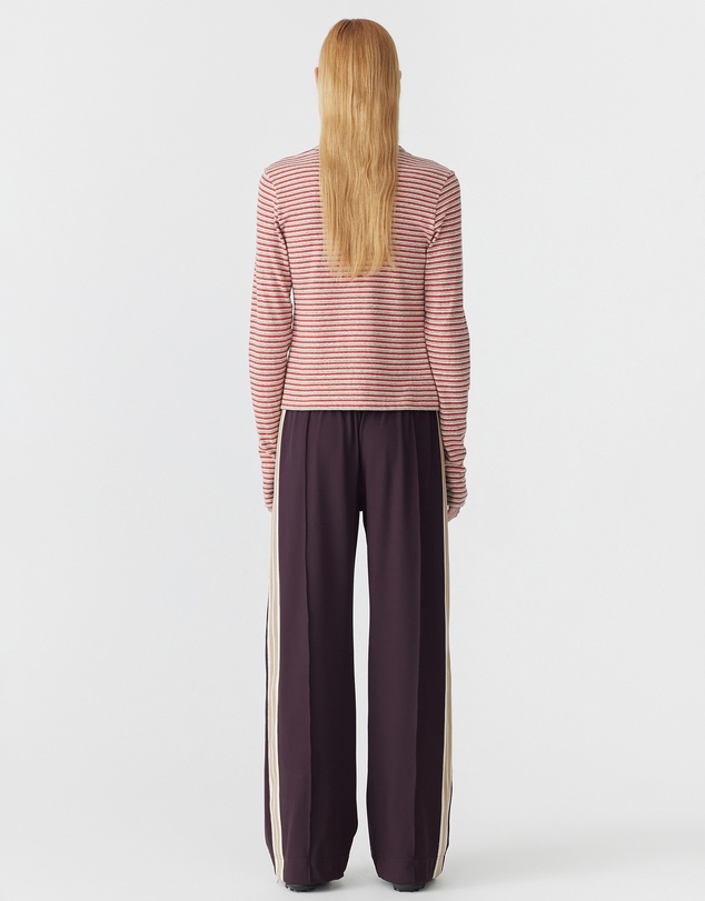 Bassike - Wide Leg Athletic Tape Pants