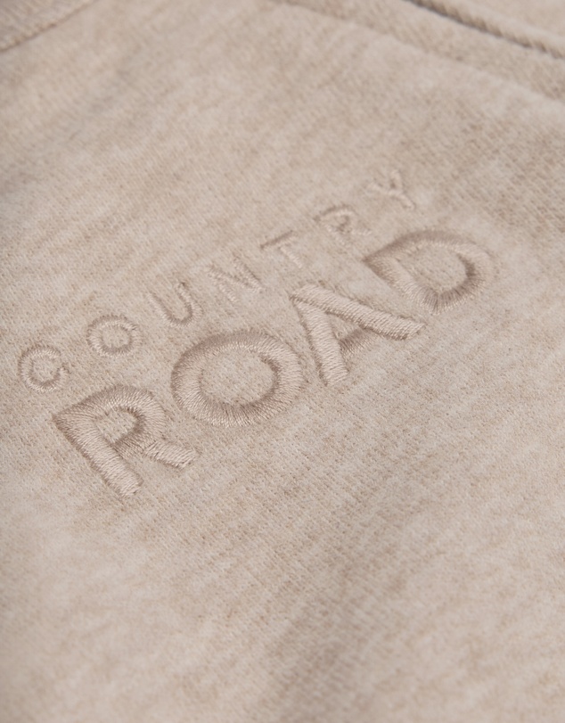 Country Road - Organically Grown Cotton Blend Logo Zip Jumpsuit