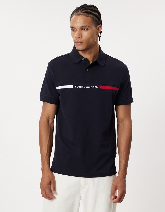 Tommy Hilfiger - Hilfiger Chest Insert Reg Polo