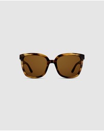 Daniel Wellington - Grande Acetate Brown Sunglasses