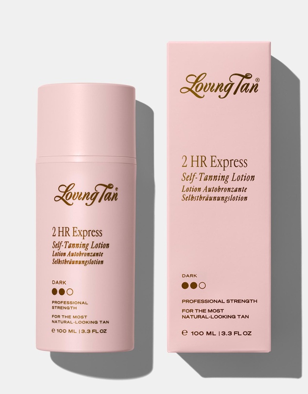 Loving Tan - 2-Hour Express Tanning Lotion Dark 100ml