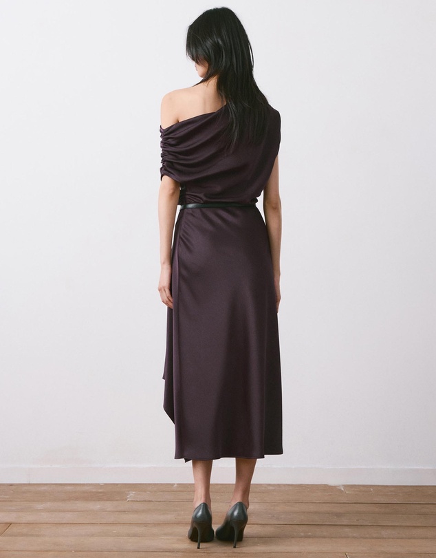 M.N.G - Asymmetrical Flared Dress
