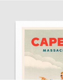 Olive et Oriel - Cape Cod Massachusetts Summer Beach by The Whiskey Ginger Art Print