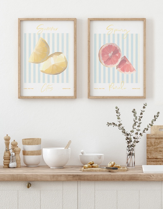 Olive et Oriel - Spring Pomelo