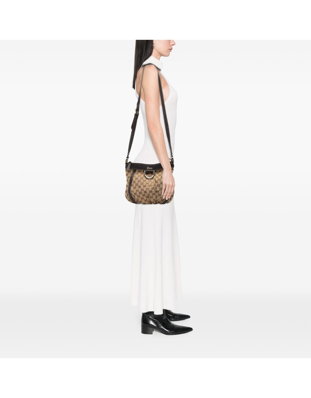 Pre-Loved by Azura Reborn - Pre-Loved GG Canvas Abbey D Ring Crossbody
