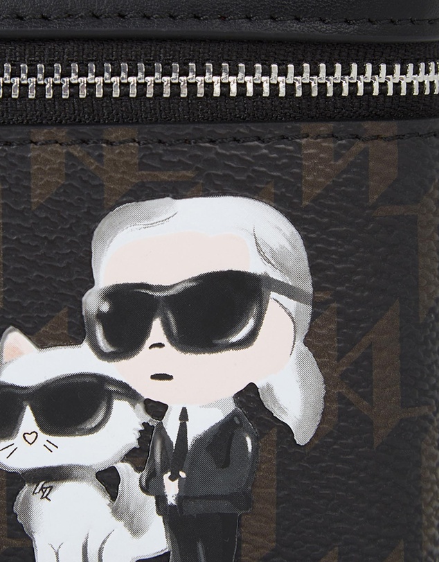 Karl Lagerfeld - Ikon Monogram Small Vanity Crossbody Bag