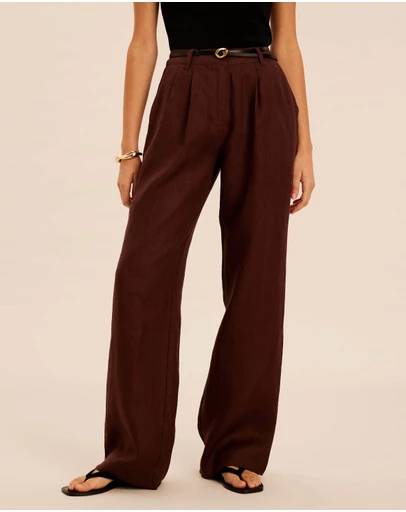 AERE - Allegra Linen Pants