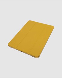 Tucano - Tucano Satin Folio Case Dark Yellow for iPad 10th Gen 10.9 2022 and iPad 11 A16 2025