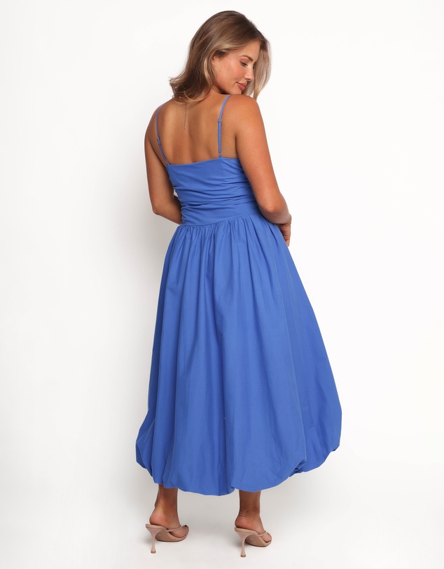 Petal & Pup - Solis Midi Dress - Electric Blue