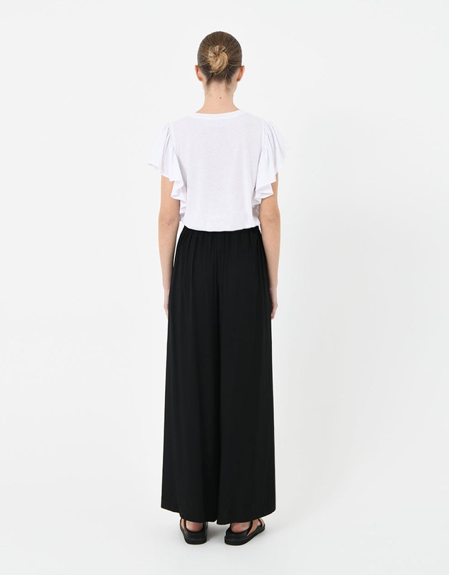 Forcast - Akane Ruffled Jersey Top