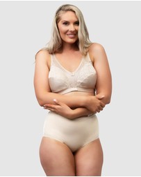 Naturana - High Waist Shapewear Brief With Lace