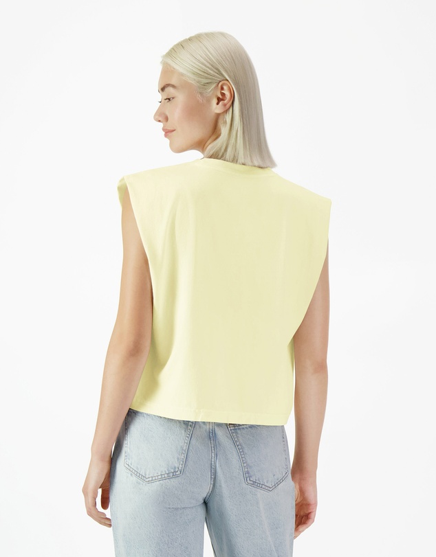 American Apparel - Heavyweight Garment Dyed Women's Muscle T-Shirt