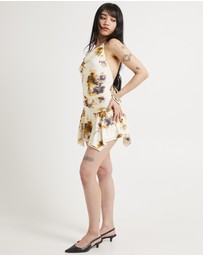 Alice In The Eve - Chloe Halter Cowl Neck Dress