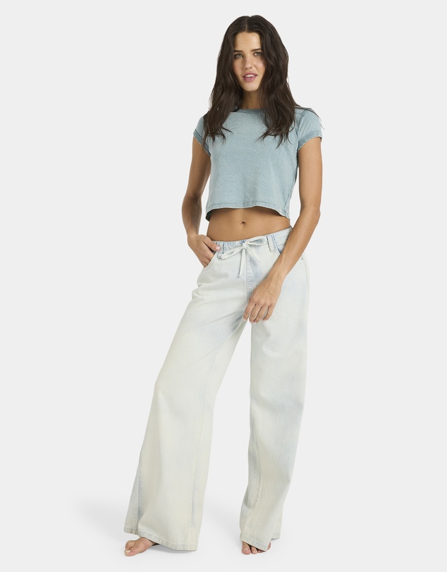 Billabong - Womens Jade Saltwashed Linen Pants