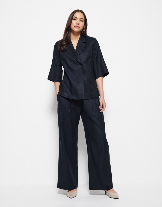 Commonry - Pull On Pleat Front Pant