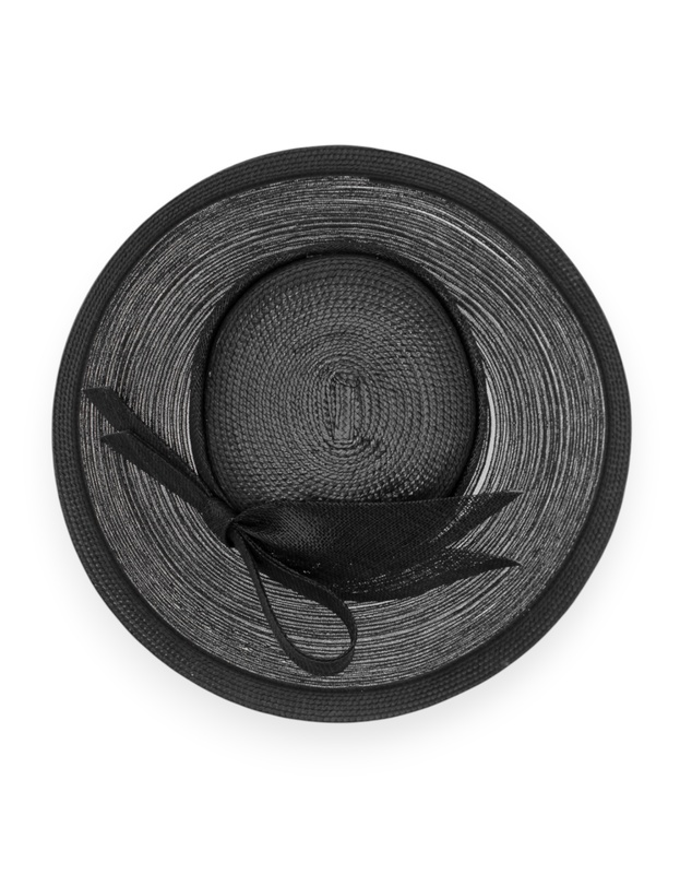 Morgan & Taylor - Josephine Fascinator in Black