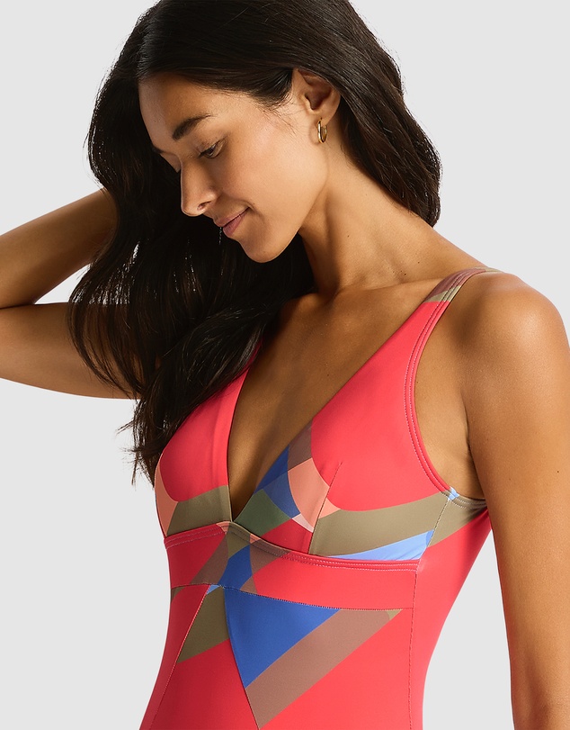 Sea Level Australia - Santora Scoop Back Panel Line One Piece