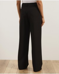 Atmos&Here - Sammie Straight Leg Tailored Pants