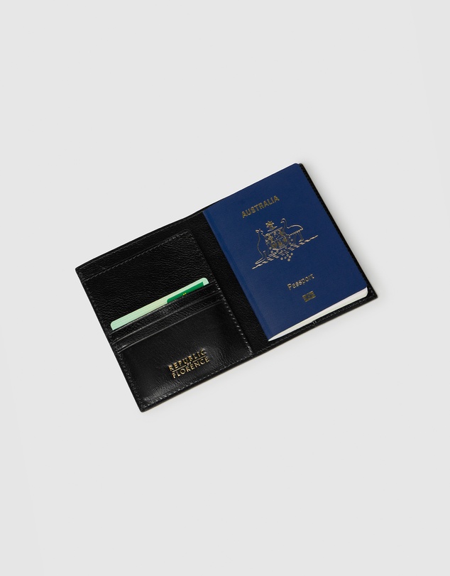 Republic of Florence - Passport Holder Black