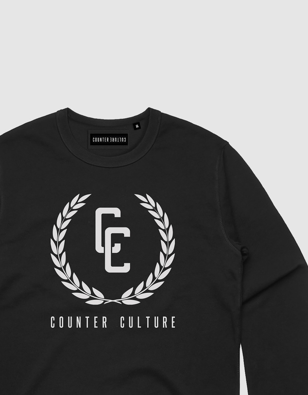 Counter Culture - Garland Logo Crewneck - Youth