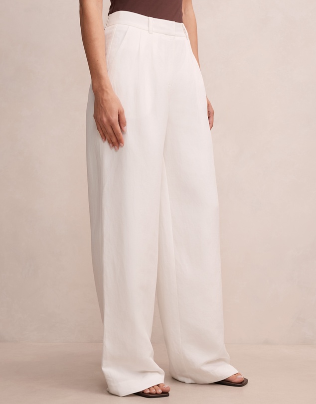 Forever New - Eva Linen Wide Leg Pants