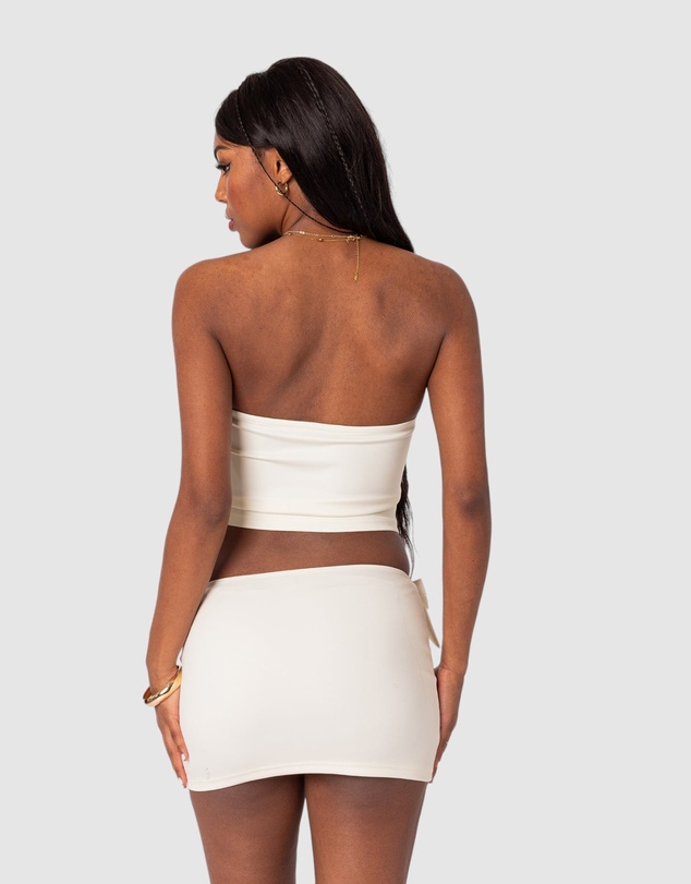 EDIKTED - Gabriella Bow Tube Top